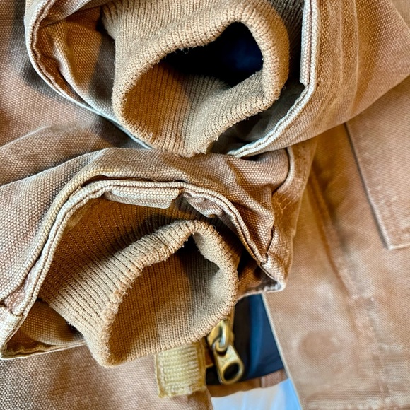 Carhartt Men's Loose Fit Washed Duck Insulated Active Jacket XL Tall - Picture 8 of 8